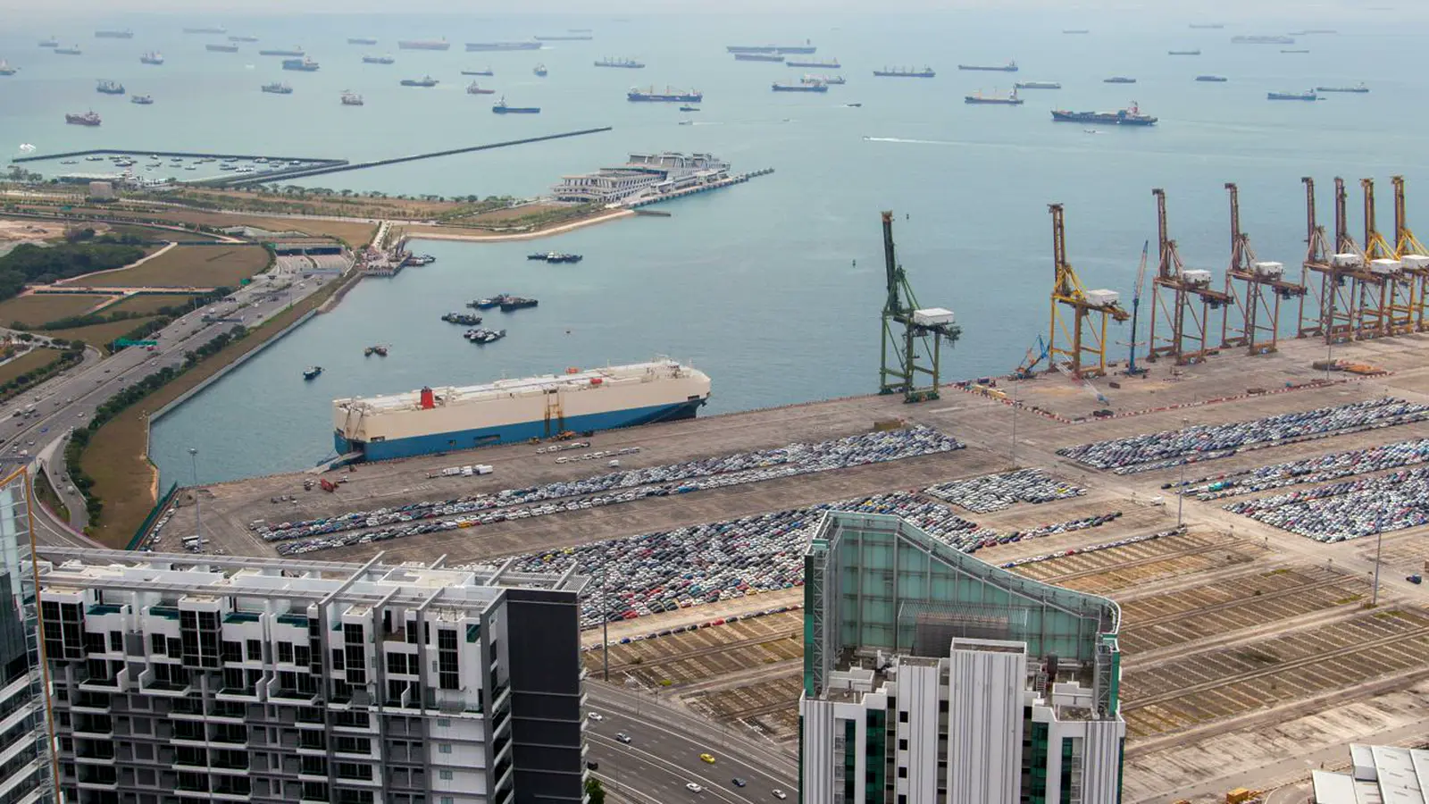Singapore container port